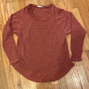 Small brick red ee:some sweater